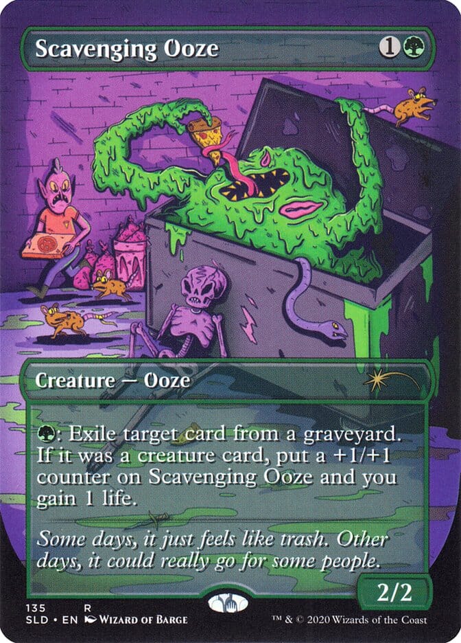 Scavenging Ooze [Secret Lair Drop Series] MTG Single Magic: The Gathering  | Multizone: Comics And Games