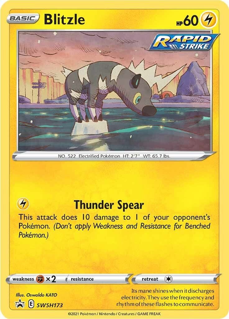 Blitzle (SWSH173) [Sword & Shield: Black Star Promos] Pokemon Single Pokémon  | Multizone: Comics And Games