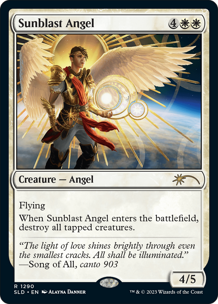 Sunblast Angel [Secret Lair Drop Series] MTG Single Magic: The Gathering  | Multizone: Comics And Games