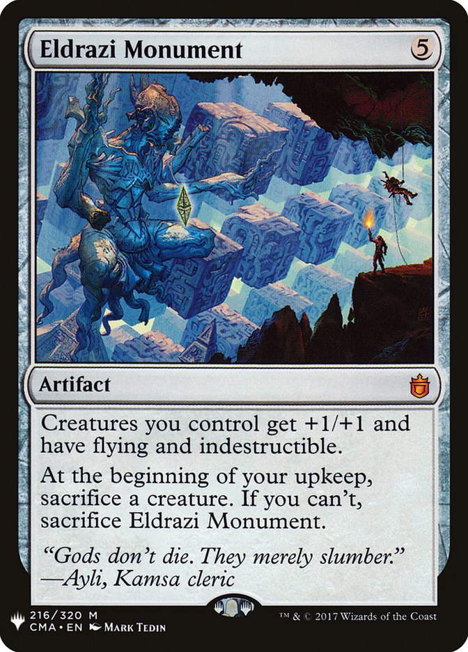 Eldrazi Monument [Mystery Booster] MTG Single Magic: The Gathering  | Multizone: Comics And Games