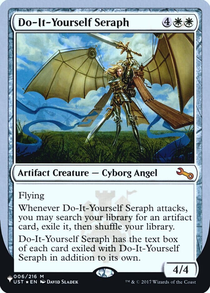 Do-It-Yourself Seraph (Unfinity Foil Edition) [The List] MTG Single Magic: The Gathering  | Multizone: Comics And Games