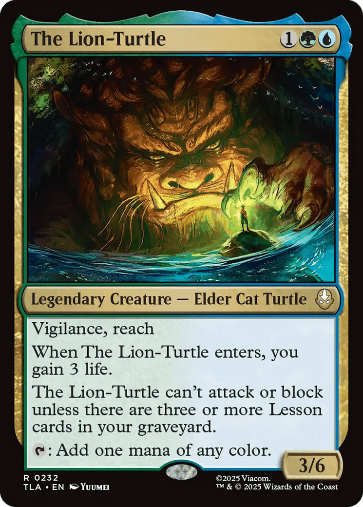 The Lion-Turtle [Avatar: The Last Airbender] MTG Single Magic: The Gathering  | Multizone: Comics And Games
