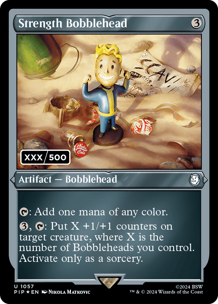 Strength Bobblehead (Serial Numbered) [Fallout] MTG Single Magic: The Gathering  | Multizone: Comics And Games