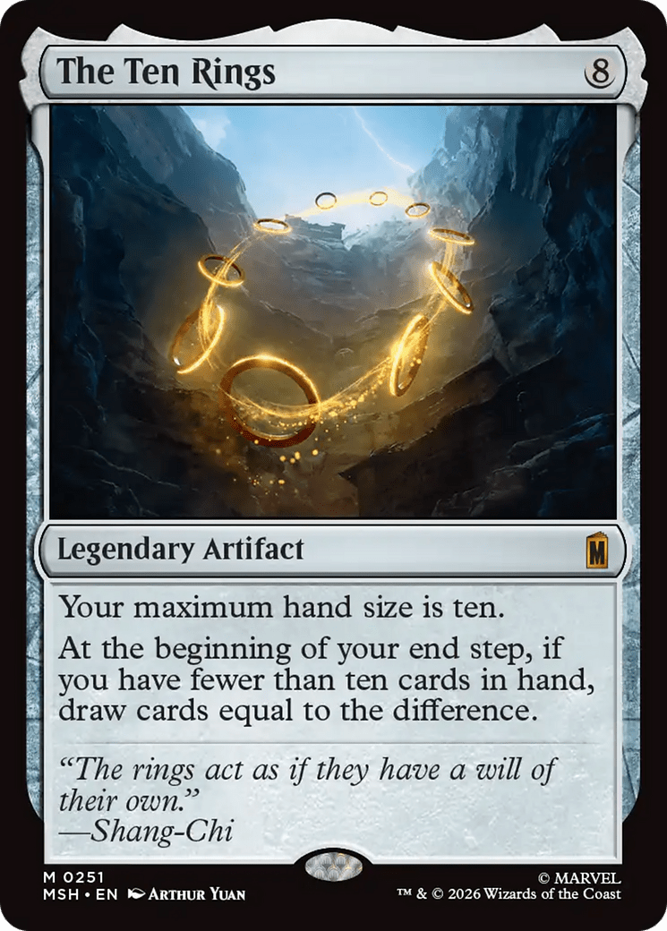 The Ten Rings [Marvel Super Heroes] MTG Single Magic: The Gathering  | Multizone: Comics And Games
