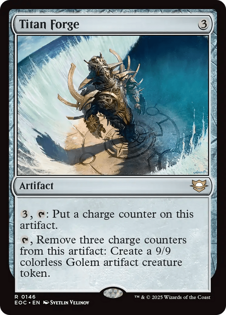 Titan Forge [Edge of Eternities Commander] MTG Single Magic: The Gathering  | Multizone: Comics And Games