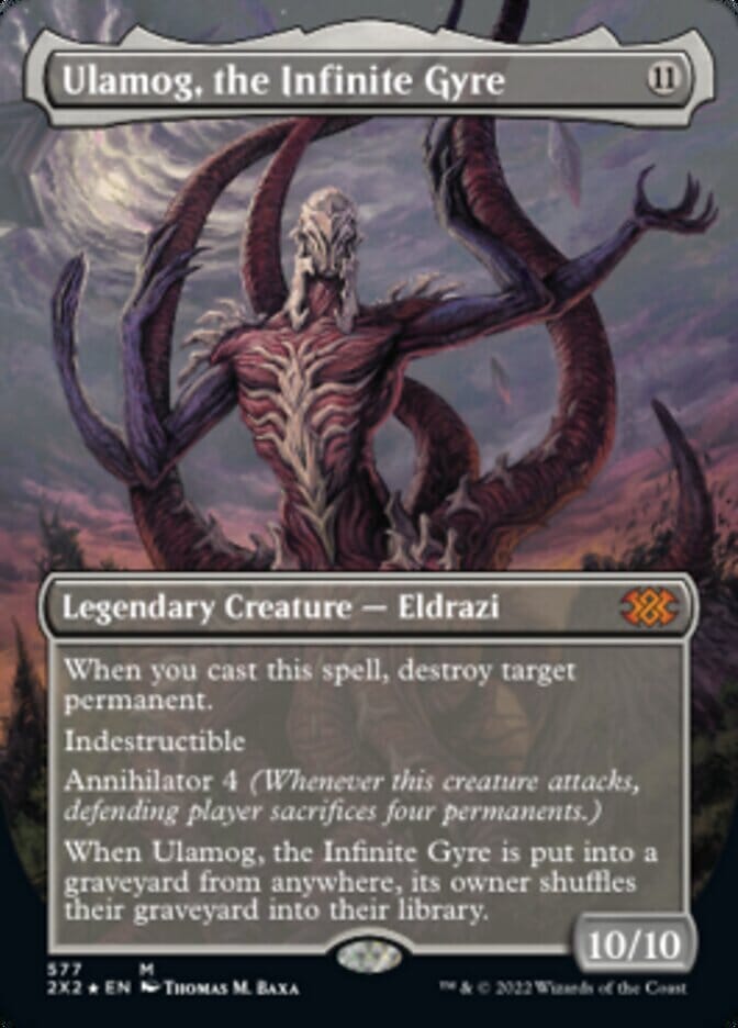 Ulamog, the Infinite Gyre (Textured Foil) [Double Masters 2022] MTG Single Magic: The Gathering  | Multizone: Comics And Games