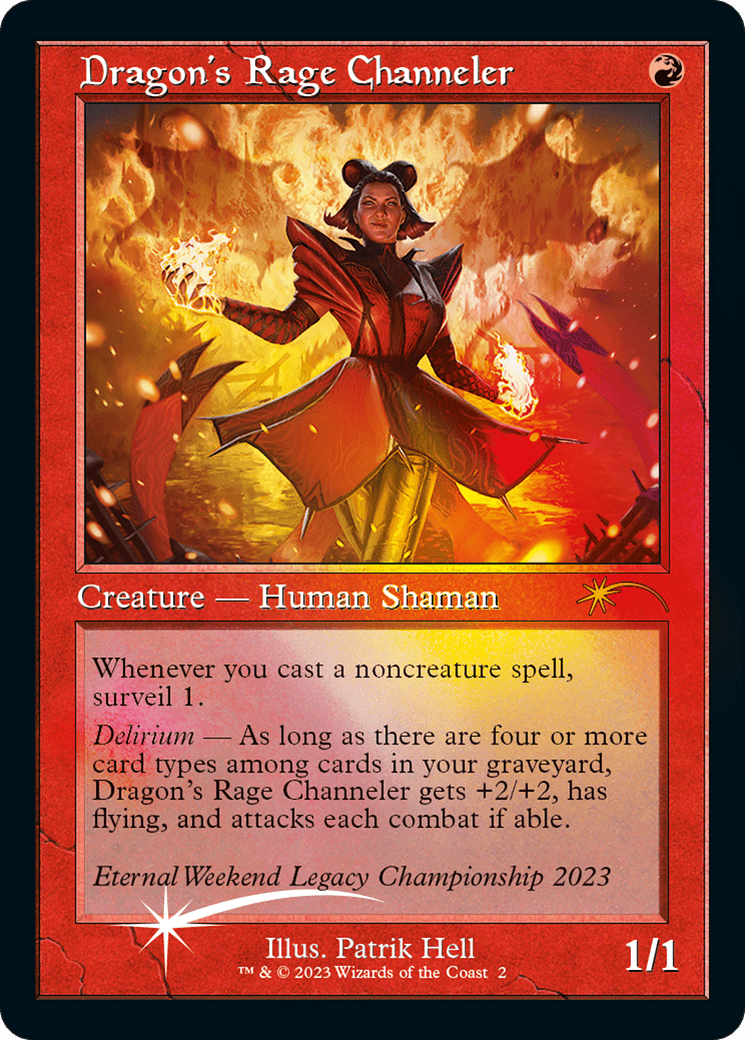 Dragon's Rage Channeler (Eternal Weekend 2023 Promo) [Eternal Weekend] MTG Single Magic: The Gathering  | Multizone: Comics And Games
