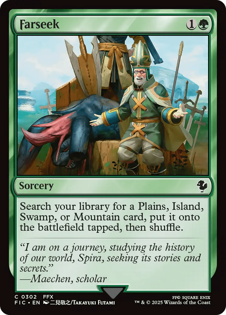 Farseek [FINAL FANTASY Commander] MTG Single Magic: The Gathering  | Multizone: Comics And Games