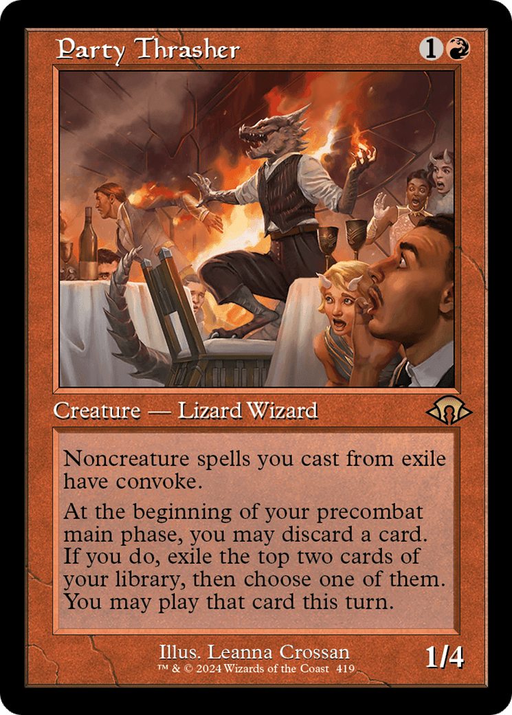 Party Thrasher (Retro) [Modern Horizons 3] MTG Single Magic: The Gathering  | Multizone: Comics And Games
