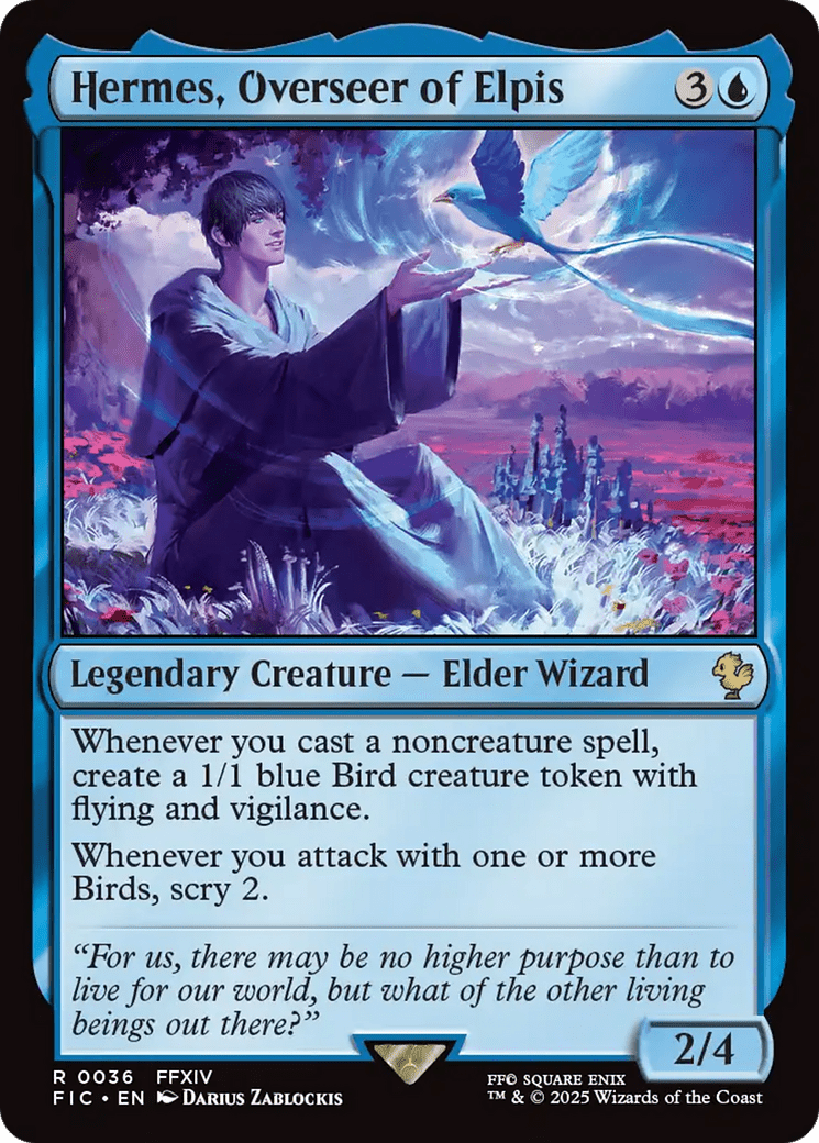 Hermes, Overseer of Elpis [FINAL FANTASY Commander] MTG Single Magic: The Gathering  | Multizone: Comics And Games
