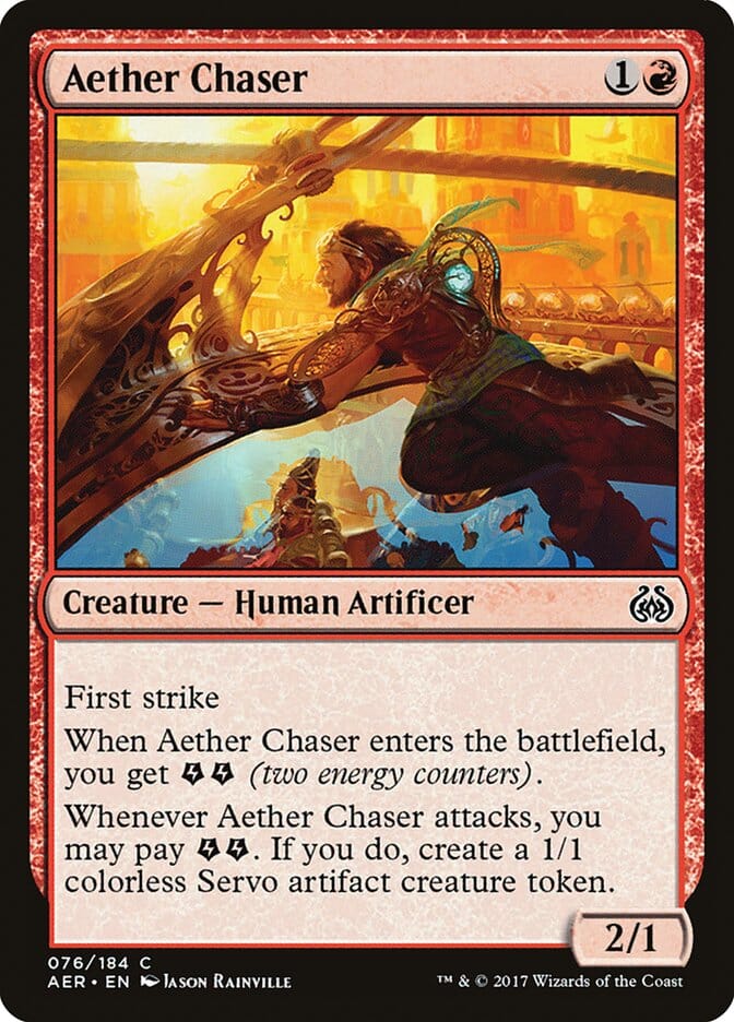 Aether Chaser [Aether Revolt] MTG Single Magic: The Gathering  | Multizone: Comics And Games