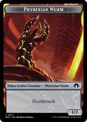 Phyrexian Germ // Phyrexian Wurm (0017) Double-Sided Token [Modern Horizons 3 Tokens] MTG Single Magic: The Gathering  | Multizone: Comics And Games