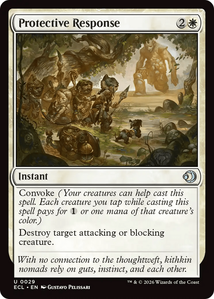 Protective Response [Lorwyn Eclipsed] MTG Single Magic: The Gathering  | Multizone: Comics And Games