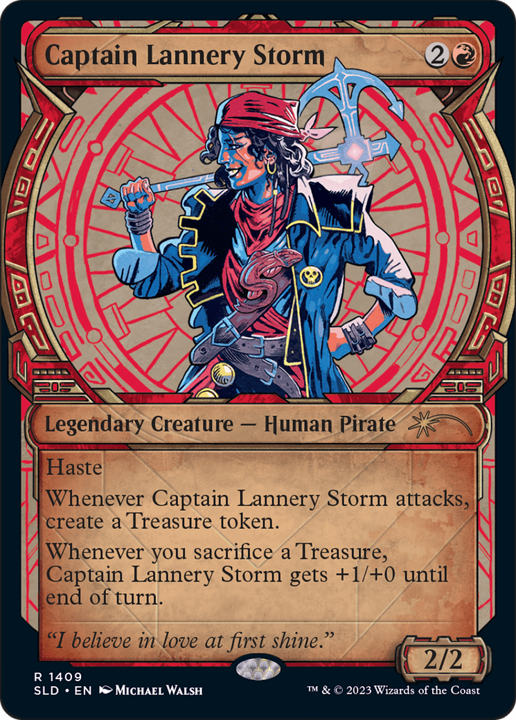 Captain Lannery Storm [Secret Lair Drop Series] MTG Single Magic: The Gathering  | Multizone: Comics And Games
