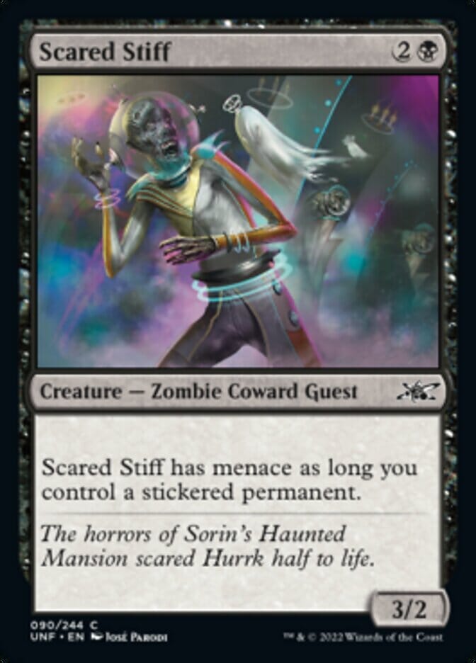 Scared Stiff [Unfinity] MTG Single Magic: The Gathering  | Multizone: Comics And Games