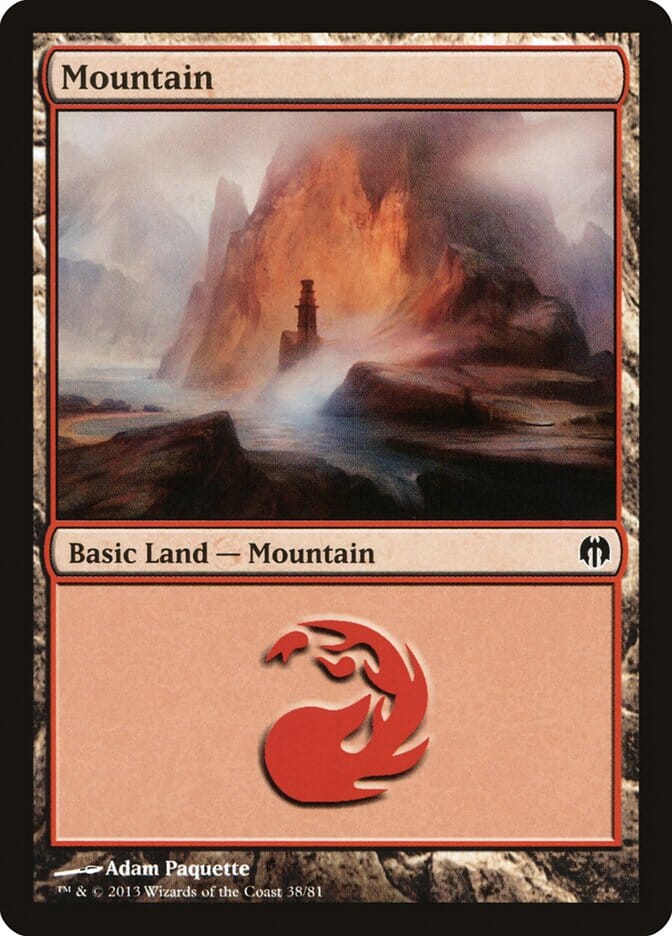 Mountain (38) [Duel Decks: Heroes vs. Monsters] MTG Single Magic: The Gathering  | Multizone: Comics And Games