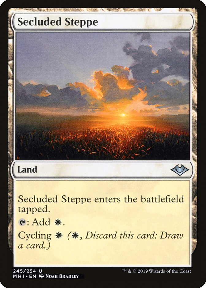 Secluded Steppe [Modern Horizons] | Multizone: Comics And Games