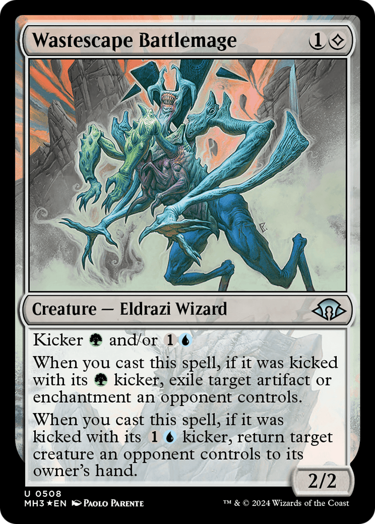Wastescape Battlemage (Ripple Foil) [Modern Horizons 3] MTG Single Magic: The Gathering  | Multizone: Comics And Games