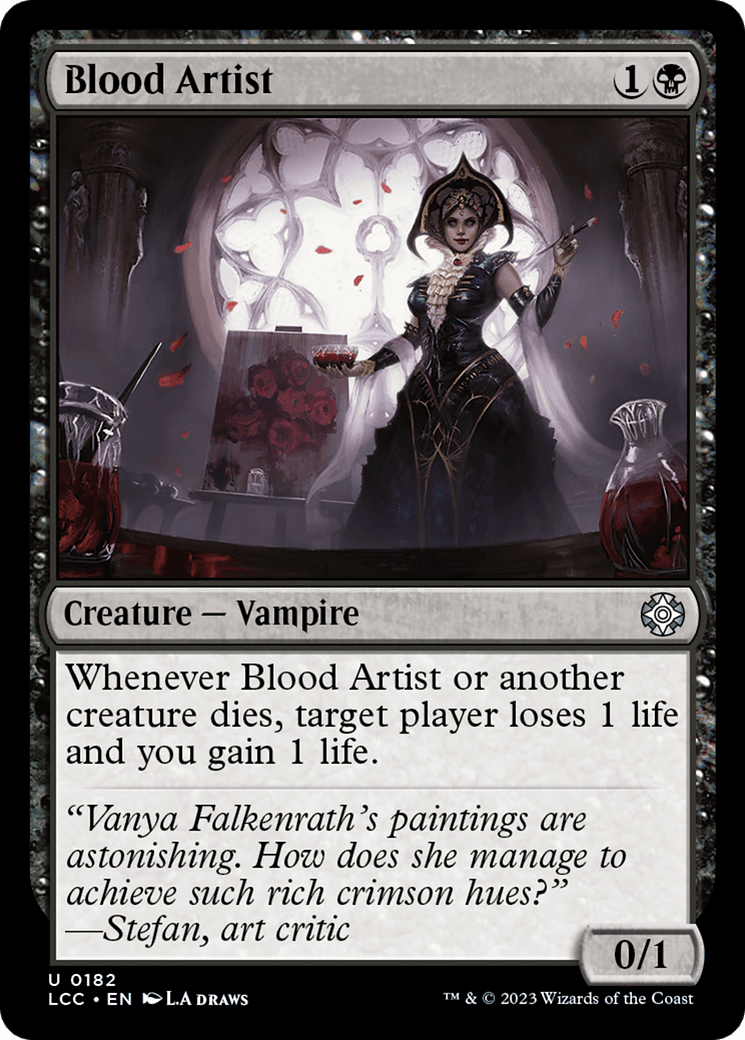 Blood Artist [The Lost Caverns of Ixalan Commander] MTG Single Magic: The Gathering  | Multizone: Comics And Games