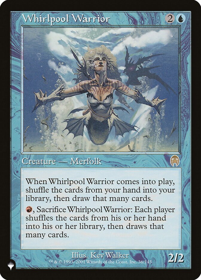 Whirlpool Warrior [The List] MTG Single Magic: The Gathering  | Multizone: Comics And Games