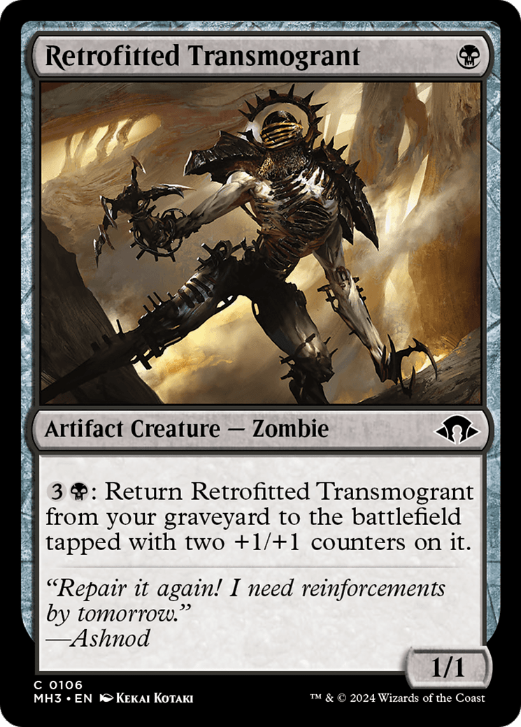 Retrofitted Transmogrant [Modern Horizons 3] MTG Single Magic: The Gathering  | Multizone: Comics And Games