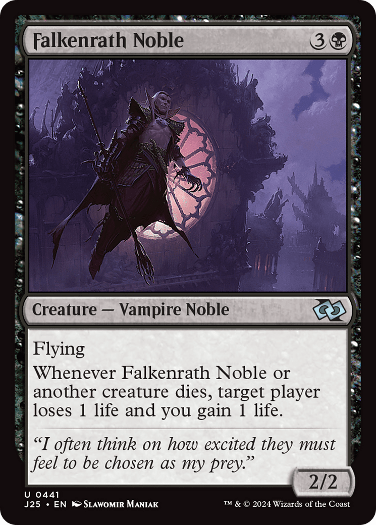 Falkenrath Noble [Foundations Jumpstart] MTG Single Magic: The Gathering  | Multizone: Comics And Games