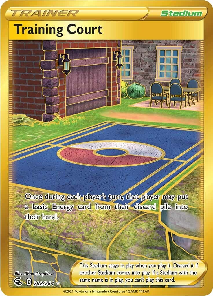 Training Court (282/264) [Sword & Shield: Fusion Strike] Pokemon Single Pokémon  | Multizone: Comics And Games
