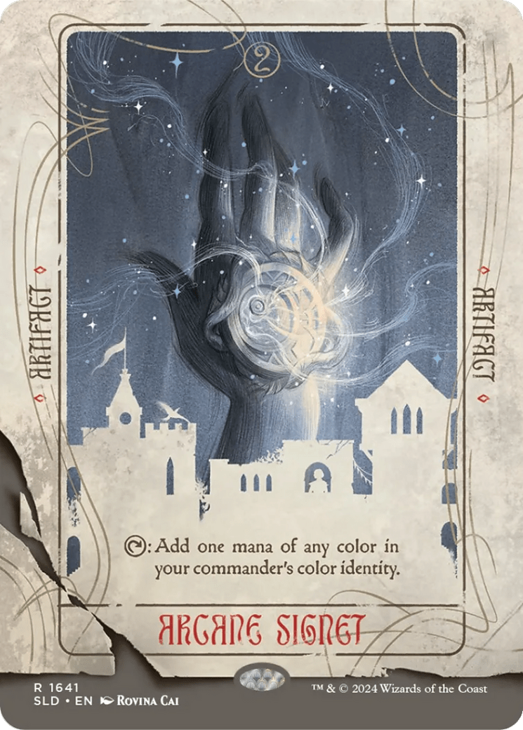 Arcane Signet (1641) (Rainbow Foil) [Secret Lair Drop Series] MTG Single Magic: The Gathering  | Multizone: Comics And Games