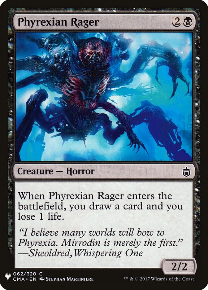 Phyrexian Rager [Mystery Booster] MTG Single Magic: The Gathering  | Multizone: Comics And Games