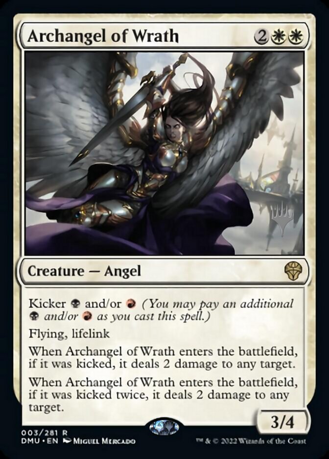 Archangel of Wrath (Promo Pack) [Dominaria United Promos] | Multizone: Comics And Games