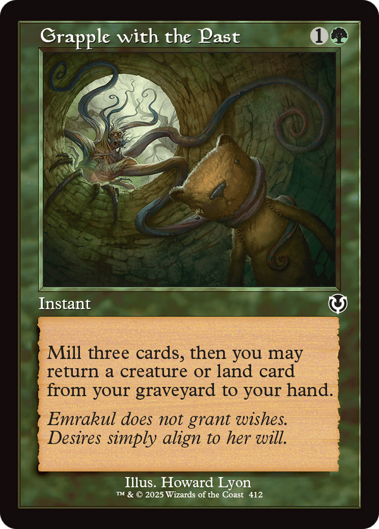 Grapple with the Past (Retro Frame) [Innistrad Remastered] MTG Single Magic: The Gathering  | Multizone: Comics And Games
