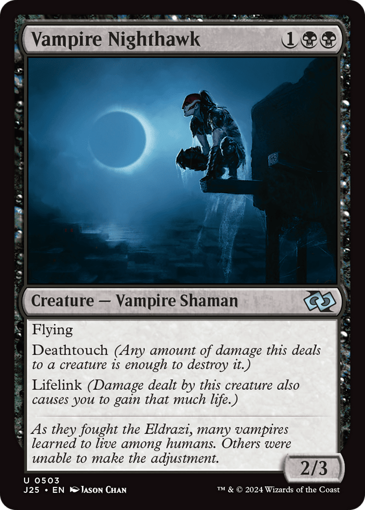 Vampire Nighthawk [Foundations Jumpstart] MTG Single Magic: The Gathering  | Multizone: Comics And Games