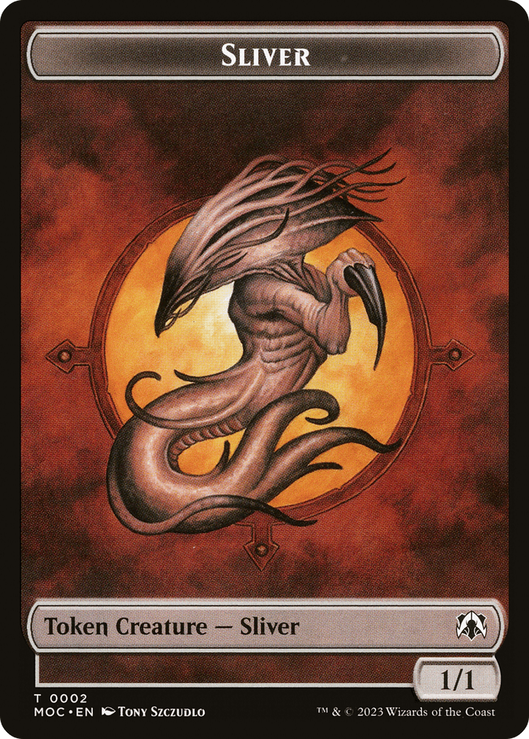 Saproling // Sliver Double-Sided Token [The List] MTG Single Magic: The Gathering  | Multizone: Comics And Games
