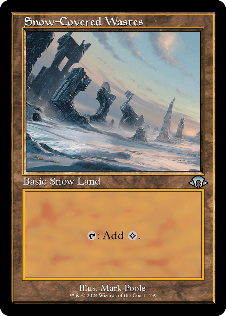 Snow-Covered Wastes (Retro) [Modern Horizons 3] MTG Single Magic: The Gathering  | Multizone: Comics And Games