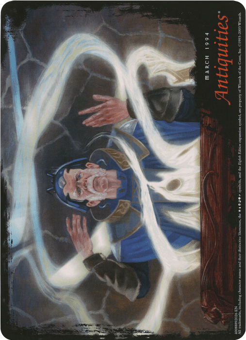 Sage of Lat-Nam (Oversized) [Eighth Edition Box Topper] MTG Single Magic: The Gathering  | Multizone: Comics And Games