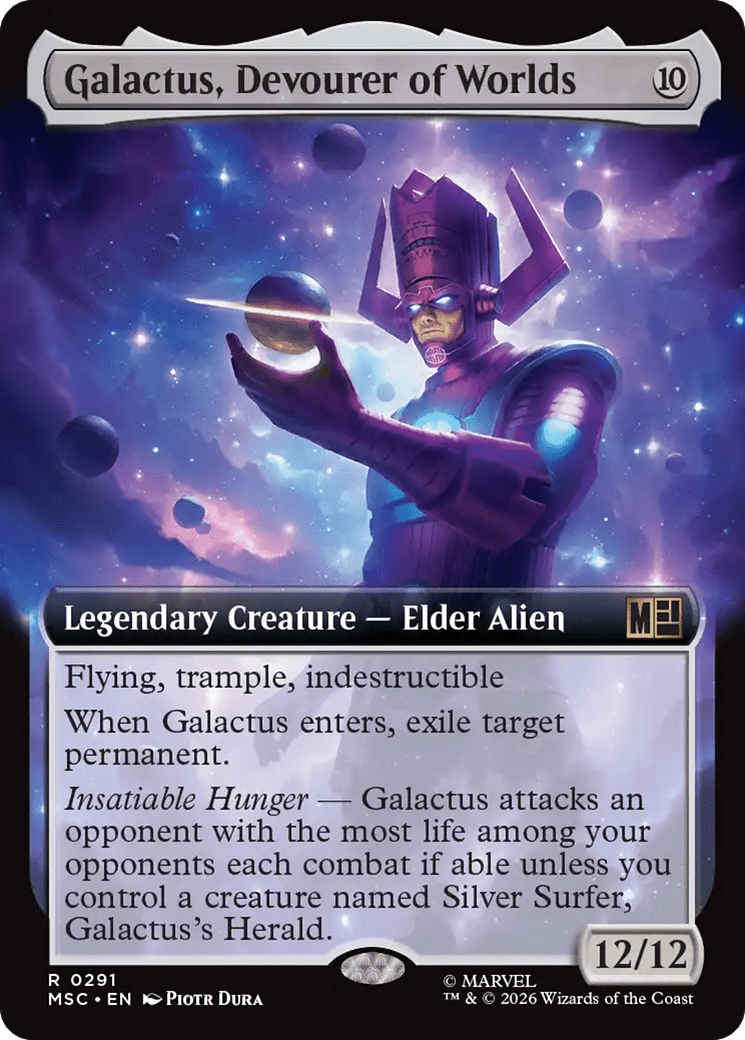 Galactus, Devourer of Worlds (Extended Art) [Marvel Super Heroes Commander] | Multizone: Comics And Games