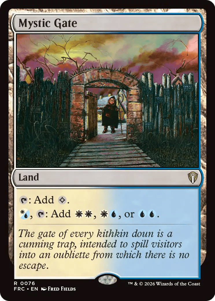 Mystic Gate [Reality Fracture Commander] MTG Single Magic: The Gathering  | Multizone: Comics And Games