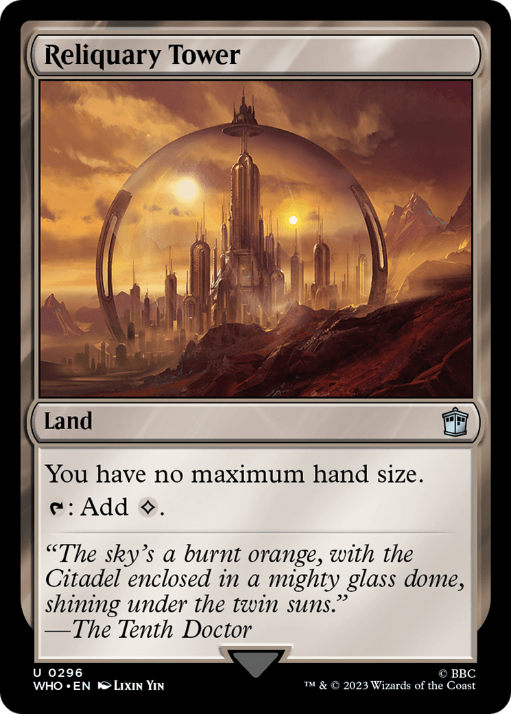 Reliquary Tower [Doctor Who] MTG Single Magic: The Gathering  | Multizone: Comics And Games