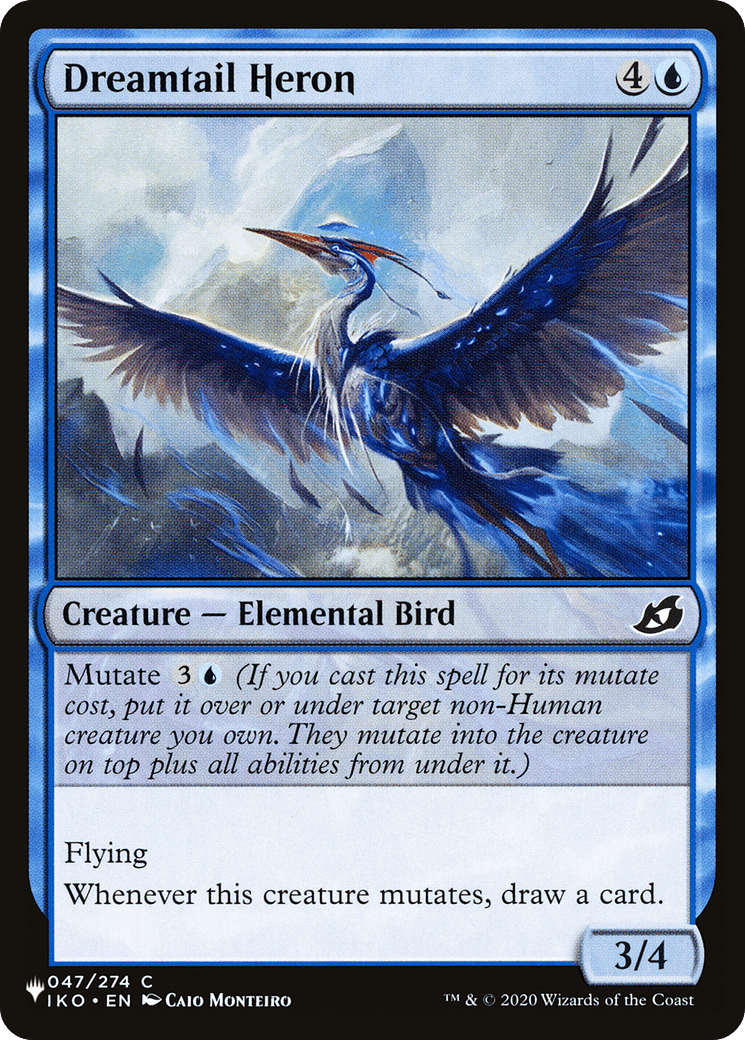 Dreamtail Heron [The List] MTG Single Magic: The Gathering  | Multizone: Comics And Games