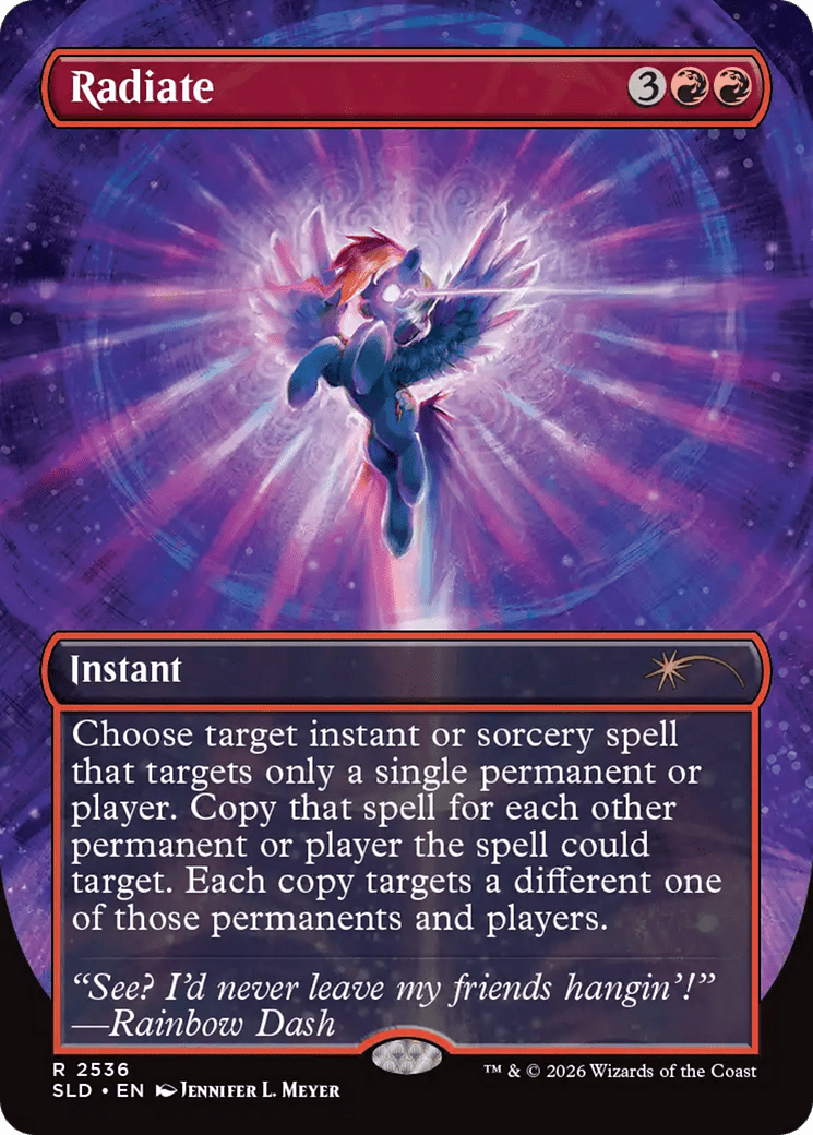 Radiate [Secret Lair Drop Series] MTG Single Magic: The Gathering  | Multizone: Comics And Games