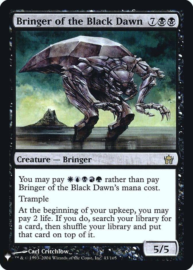 Bringer of the Black Dawn [Mystery Booster] MTG Single Magic: The Gathering  | Multizone: Comics And Games