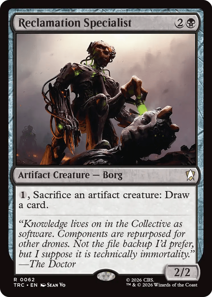Reclamation Specialist (Surge Foil) [Star Trek Commander] MTG Single Magic: The Gathering  | Multizone: Comics And Games