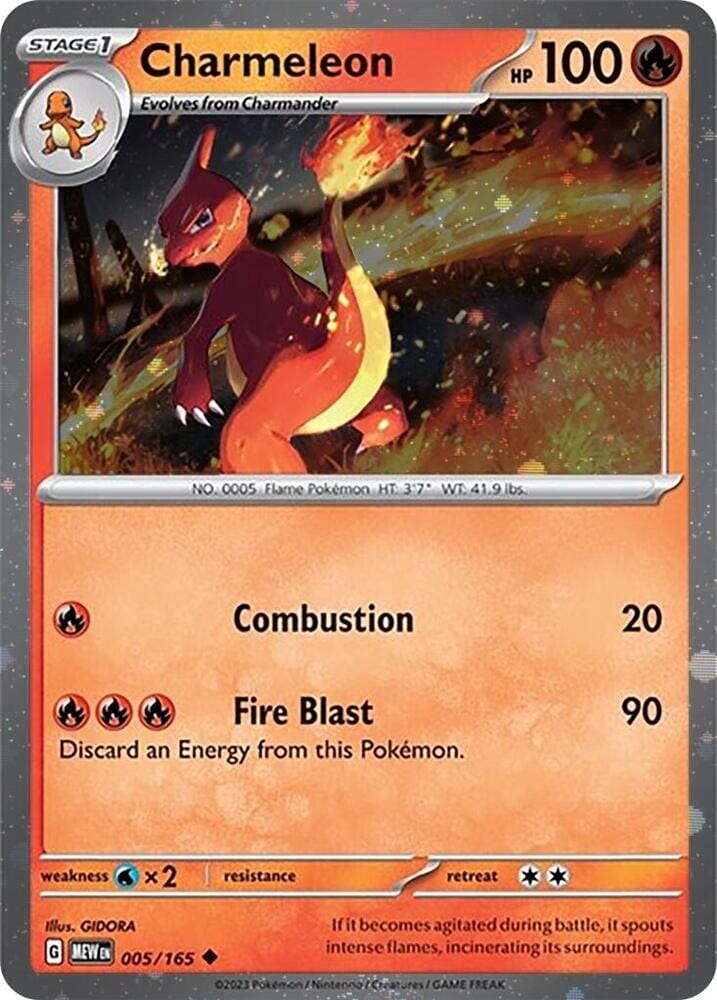 Charmeleon (005) (Cosmos Holo) [Scarlet & Violet: Black Star Promos] Pokemon Single Pokémon  | Multizone: Comics And Games