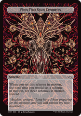 Plots That Span Centuries (Full Art) [Duskmourn: Archenemy] MTG Single Magic: The Gathering  | Multizone: Comics And Games