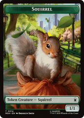 Galactus // Squirrel Double-Sided Token [Marvel Super Heroes Tokens] MTG Single Magic: The Gathering  | Multizone: Comics And Games