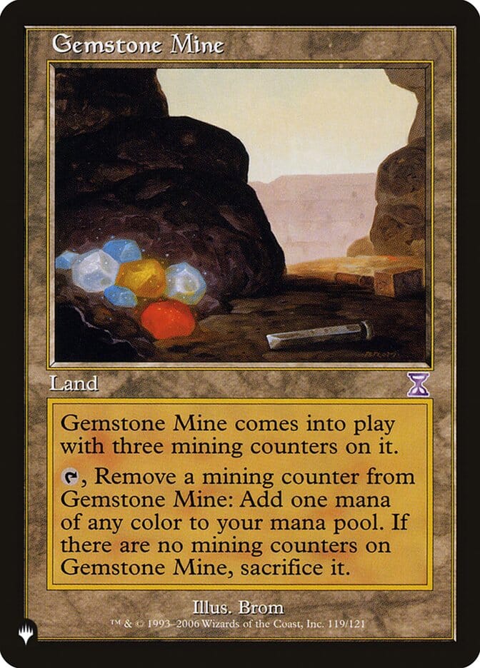 Gemstone Mine [The List] MTG Single Magic: The Gathering  | Multizone: Comics And Games