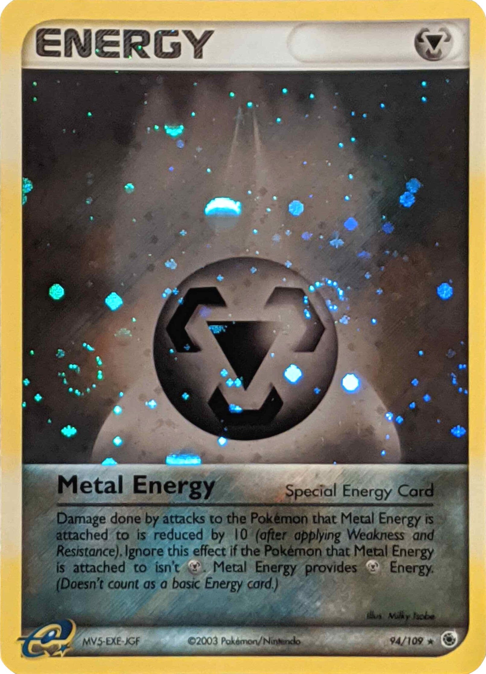 Metal Enery (94/109) (Cosmos Holo) [EX: Ruby & Sapphire] Pokemon Single Pokémon  | Multizone: Comics And Games