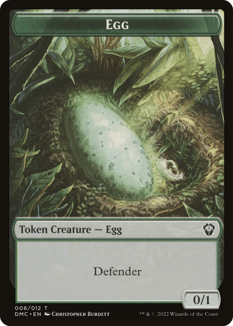 Treasure // Egg Double-Sided Token [Secret Lair Drop Series] MTG Single Magic: The Gathering  | Multizone: Comics And Games