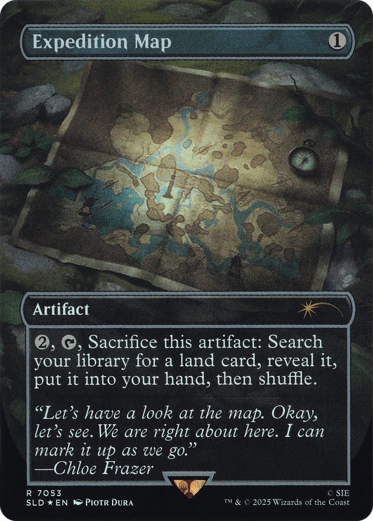 Expedition Map [Secret Lair Drop Series] MTG Single Magic: The Gathering  | Multizone: Comics And Games