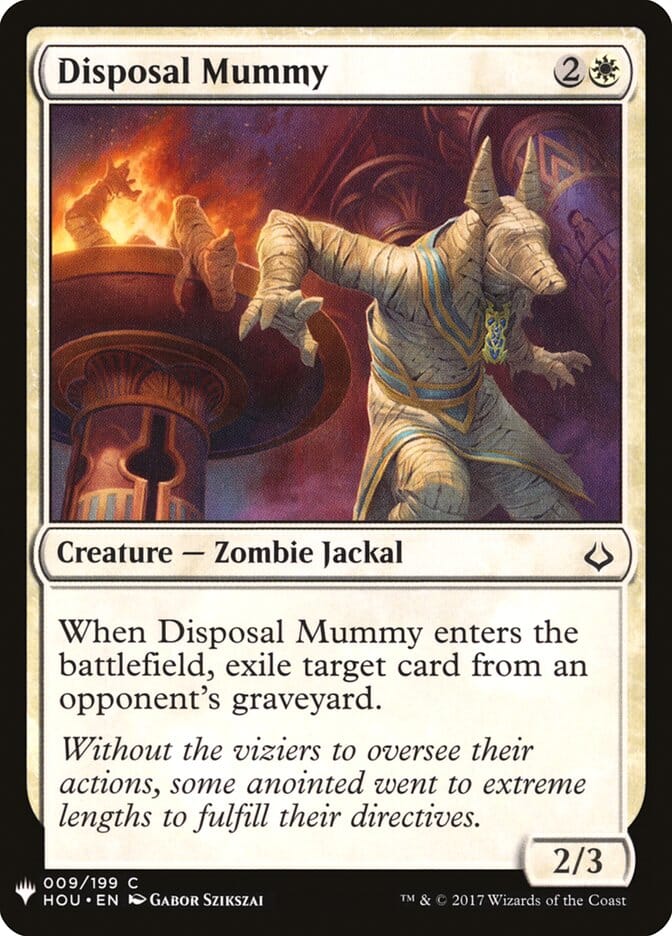 Disposal Mummy [Mystery Booster] MTG Single Magic: The Gathering  | Multizone: Comics And Games